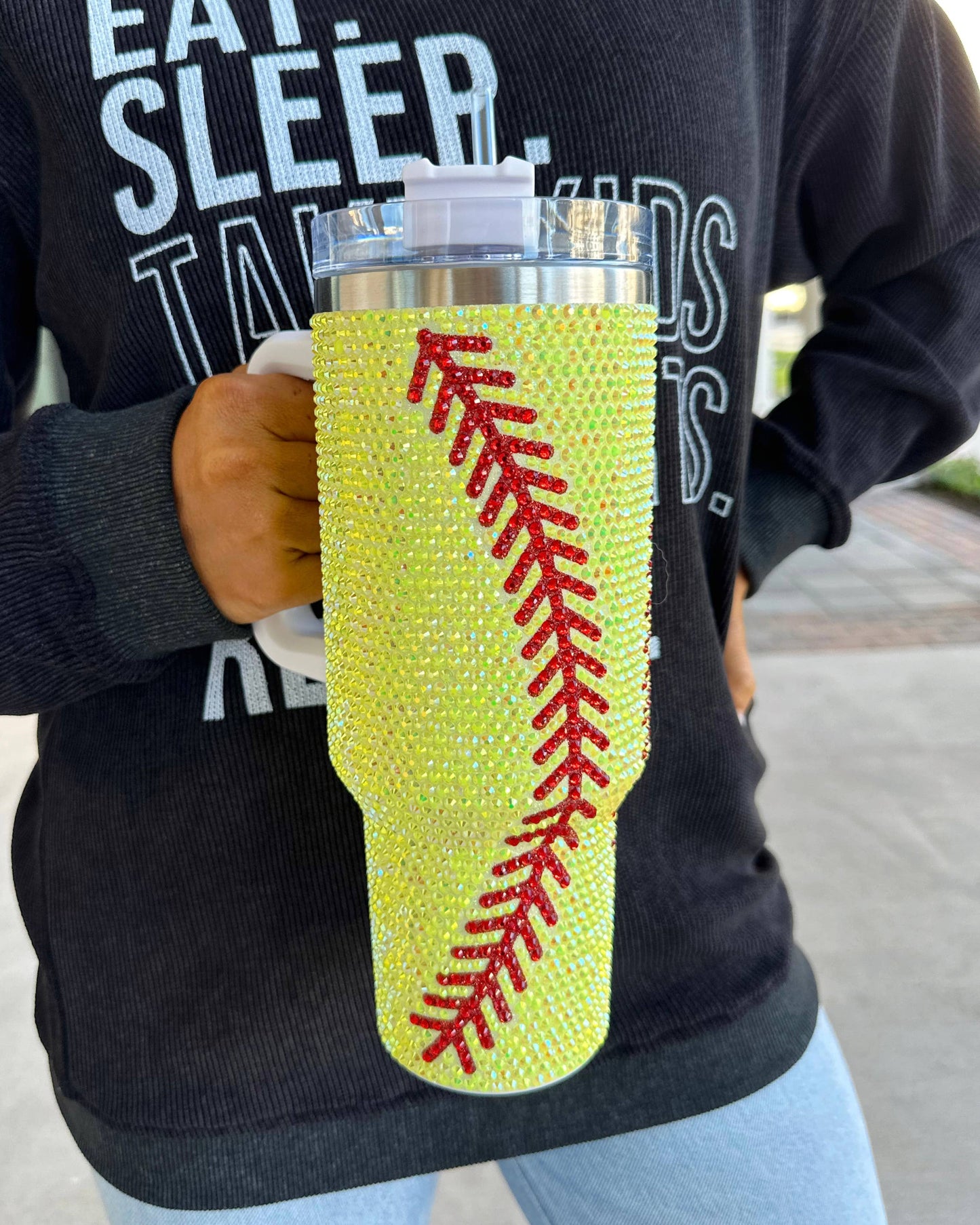 Softball 40 Oz. Tumbler