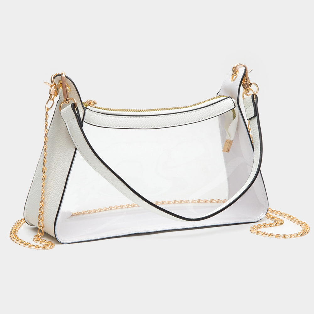 The "Very Demure" Stadium Bag - White