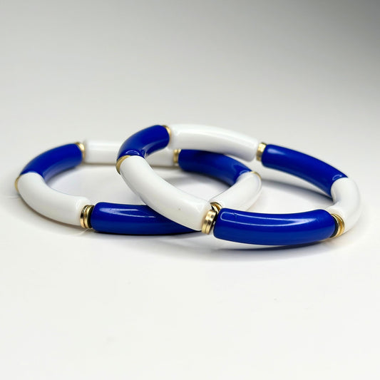 Blue & White Bracelet