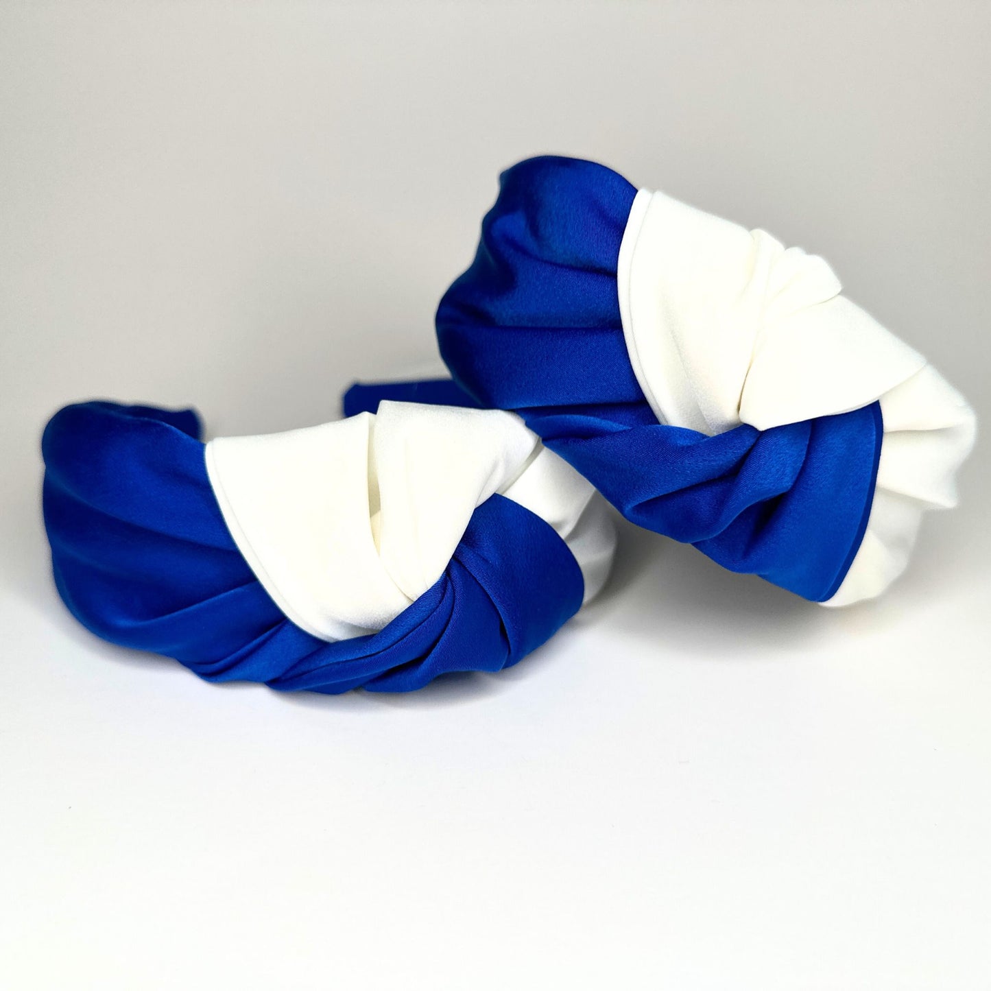 Blue & White Headband