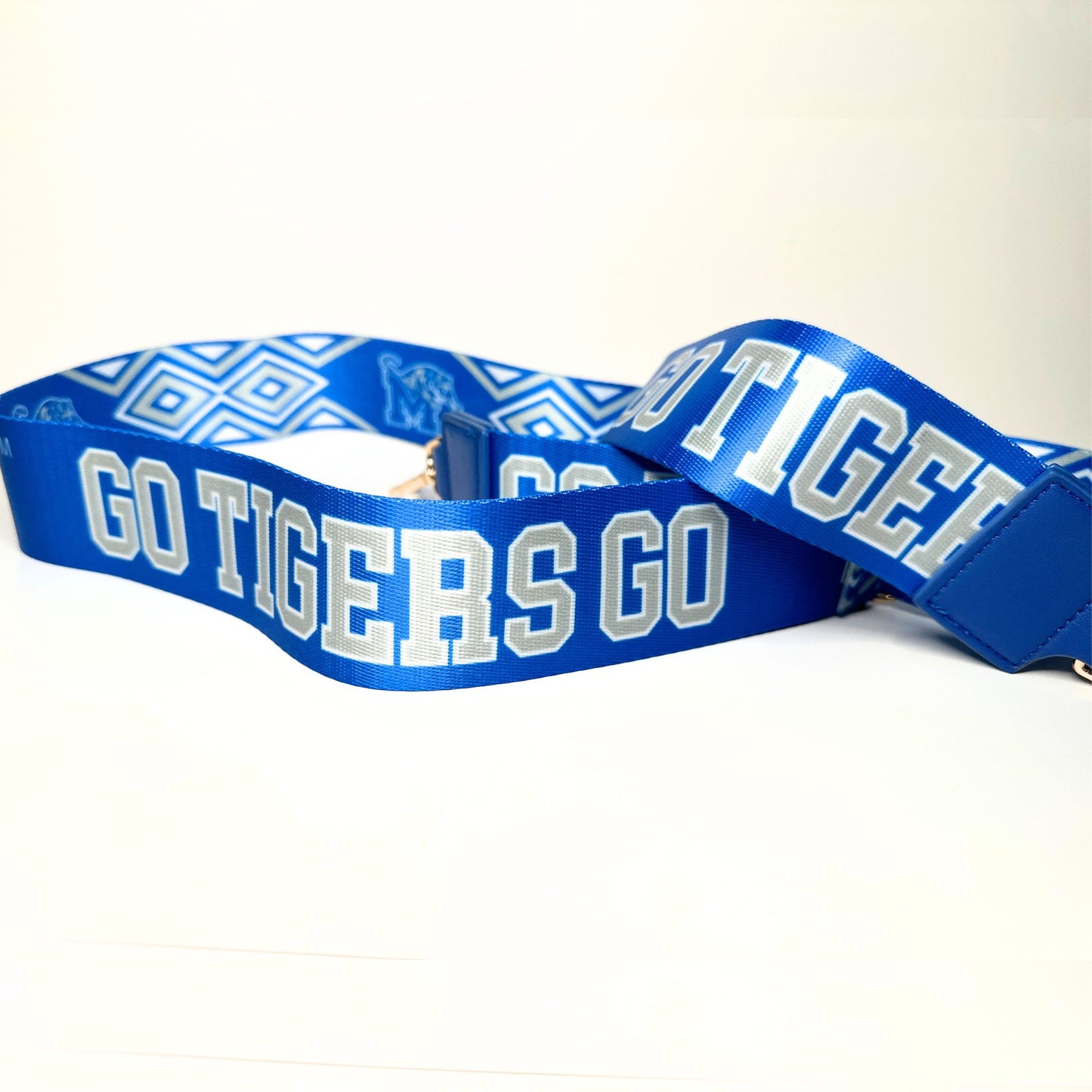 Go Tigers Go - Officially Licensed - Ikat PRINTED Bag Strap