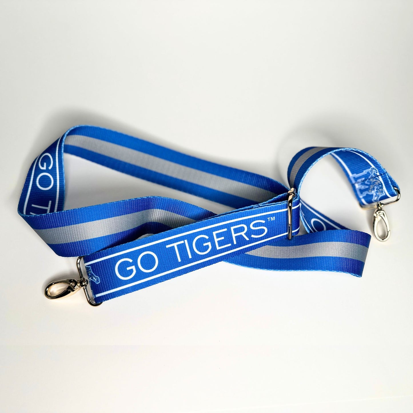 Go Tigers Go - Officially Licensed - Striped PRINTED Bag Strap