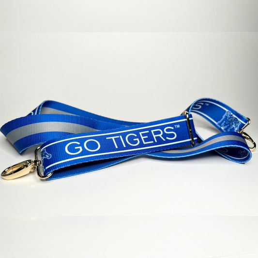 Go Tigers Go - Officially Licensed - Striped PRINTED Bag Strap