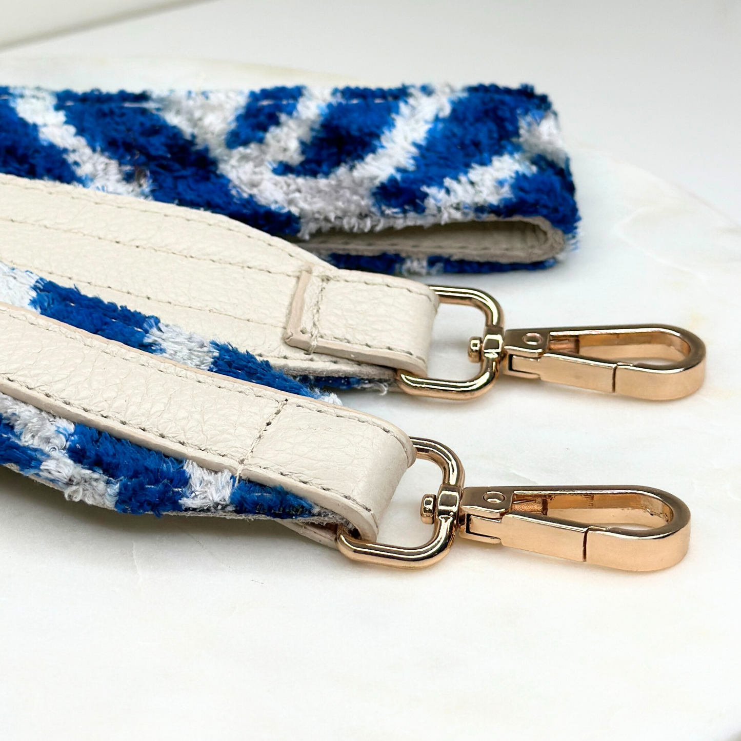 Wolf & Willa:  Tiger Striped Bag Strap