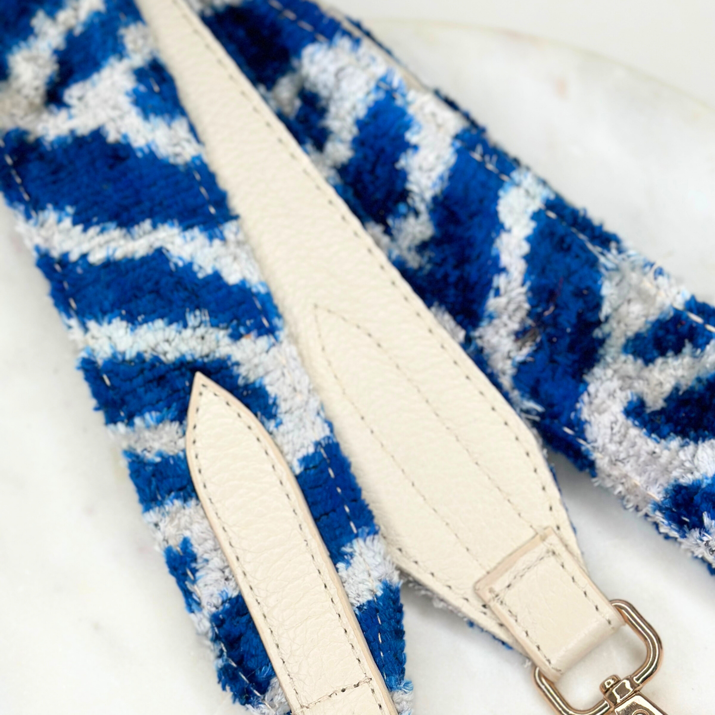 Wolf & Willa:  Tiger Striped Bag Strap