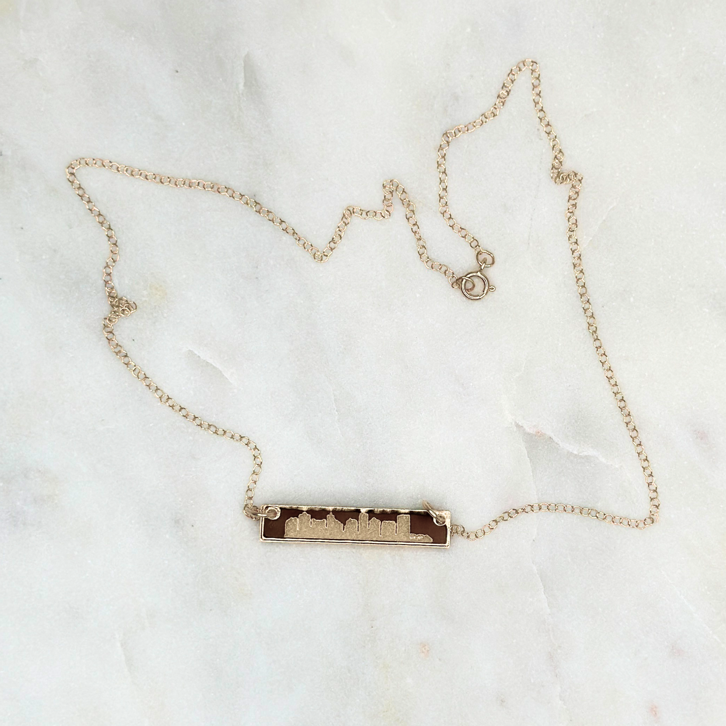 Memphis Skyline Necklace