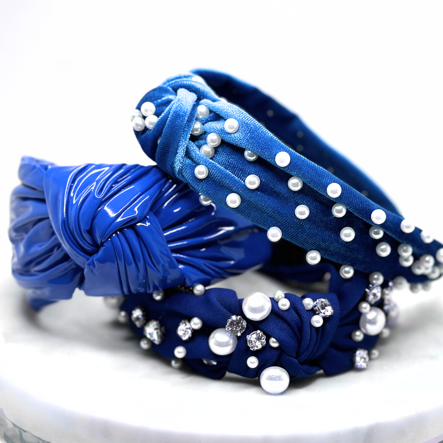 Velvet & Pearl Headband