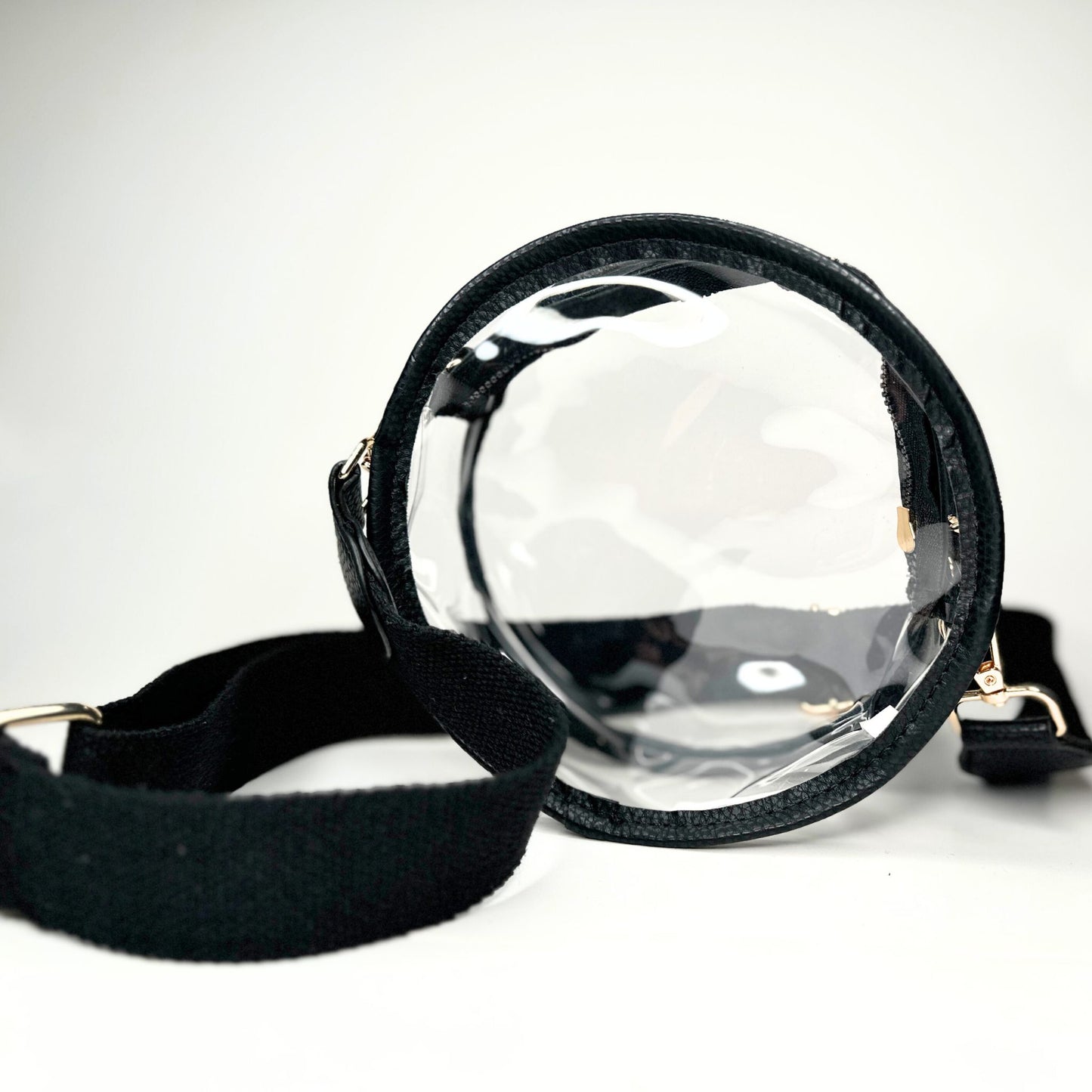 Round Stadium Bag - Black