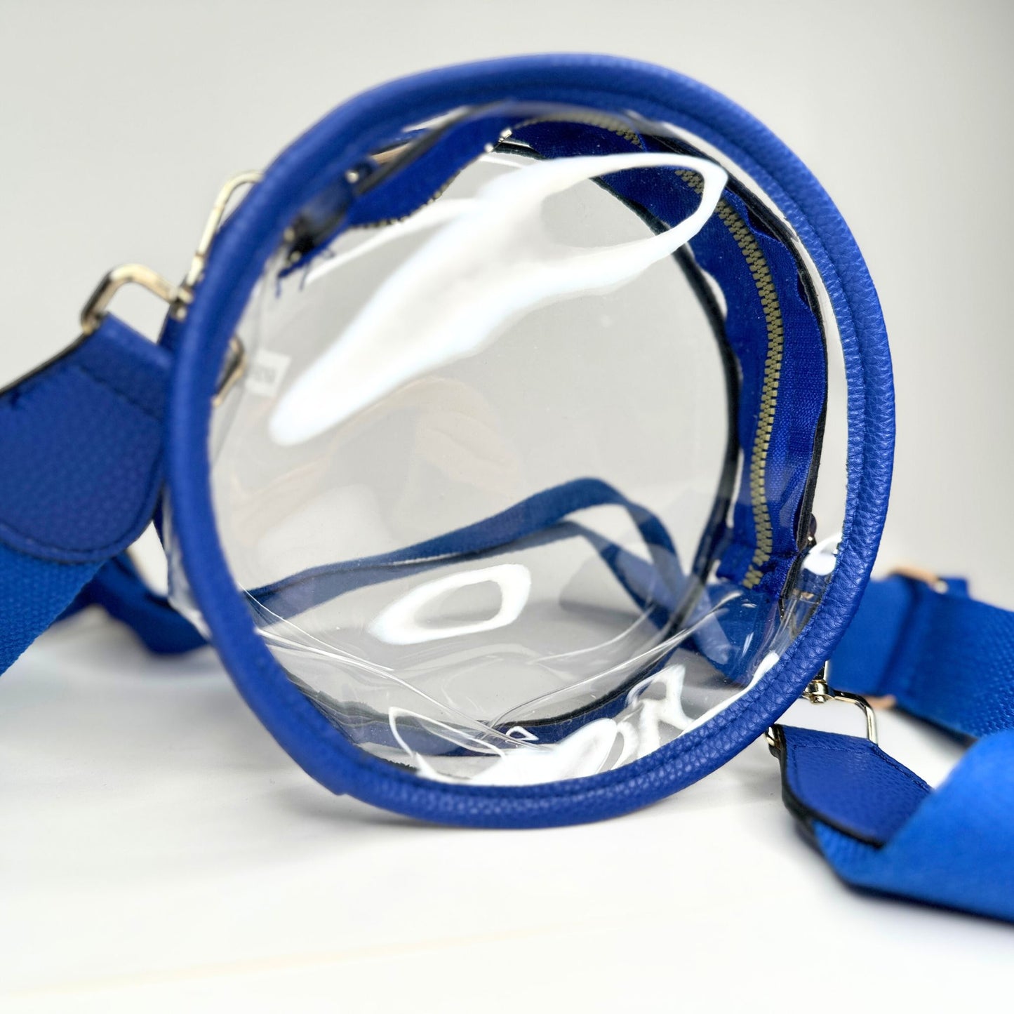 Round Stadium Bag - Blue