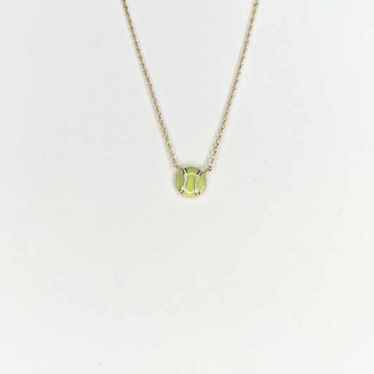 Tennis Ball Necklace