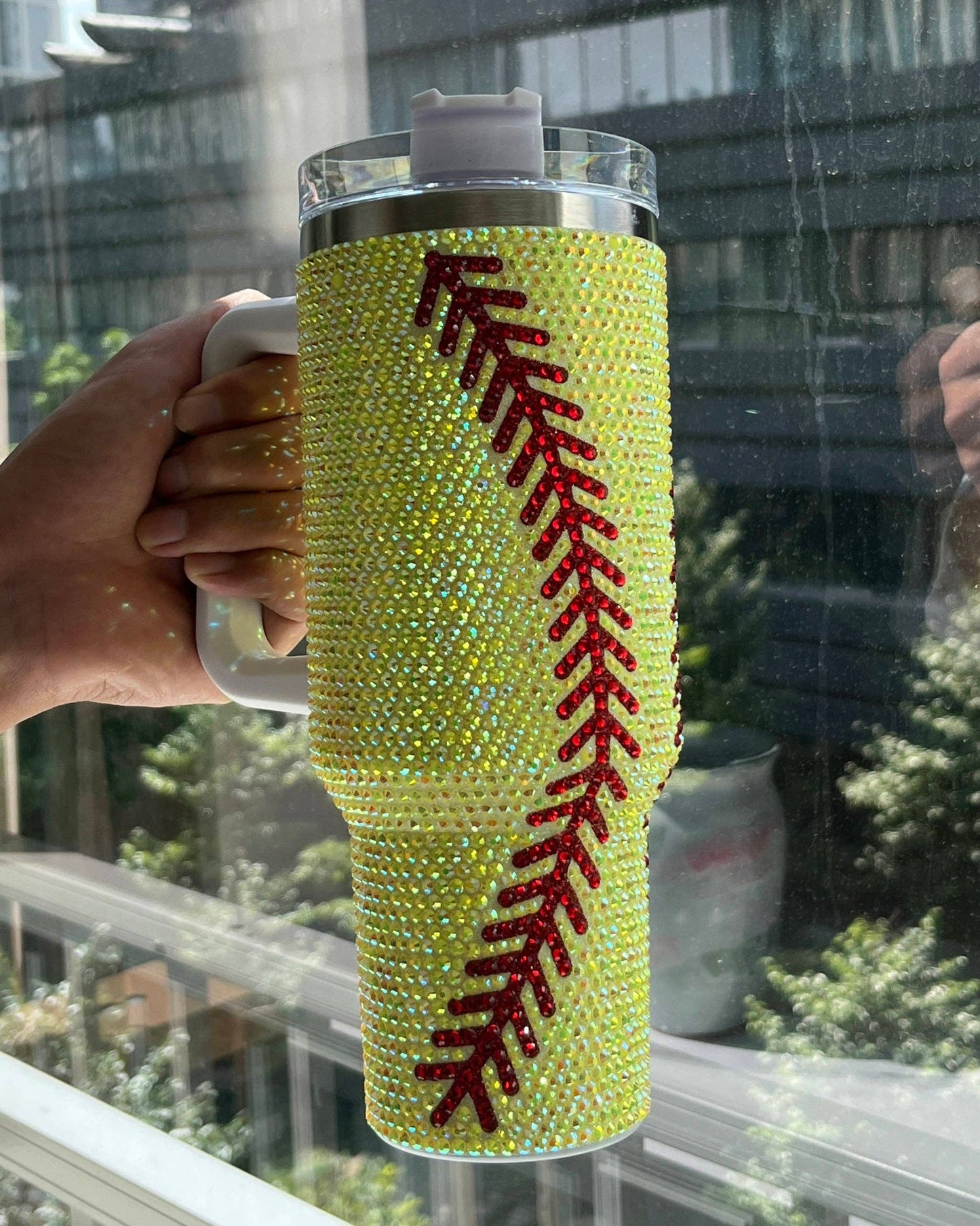 Softball 40 Oz. Tumbler