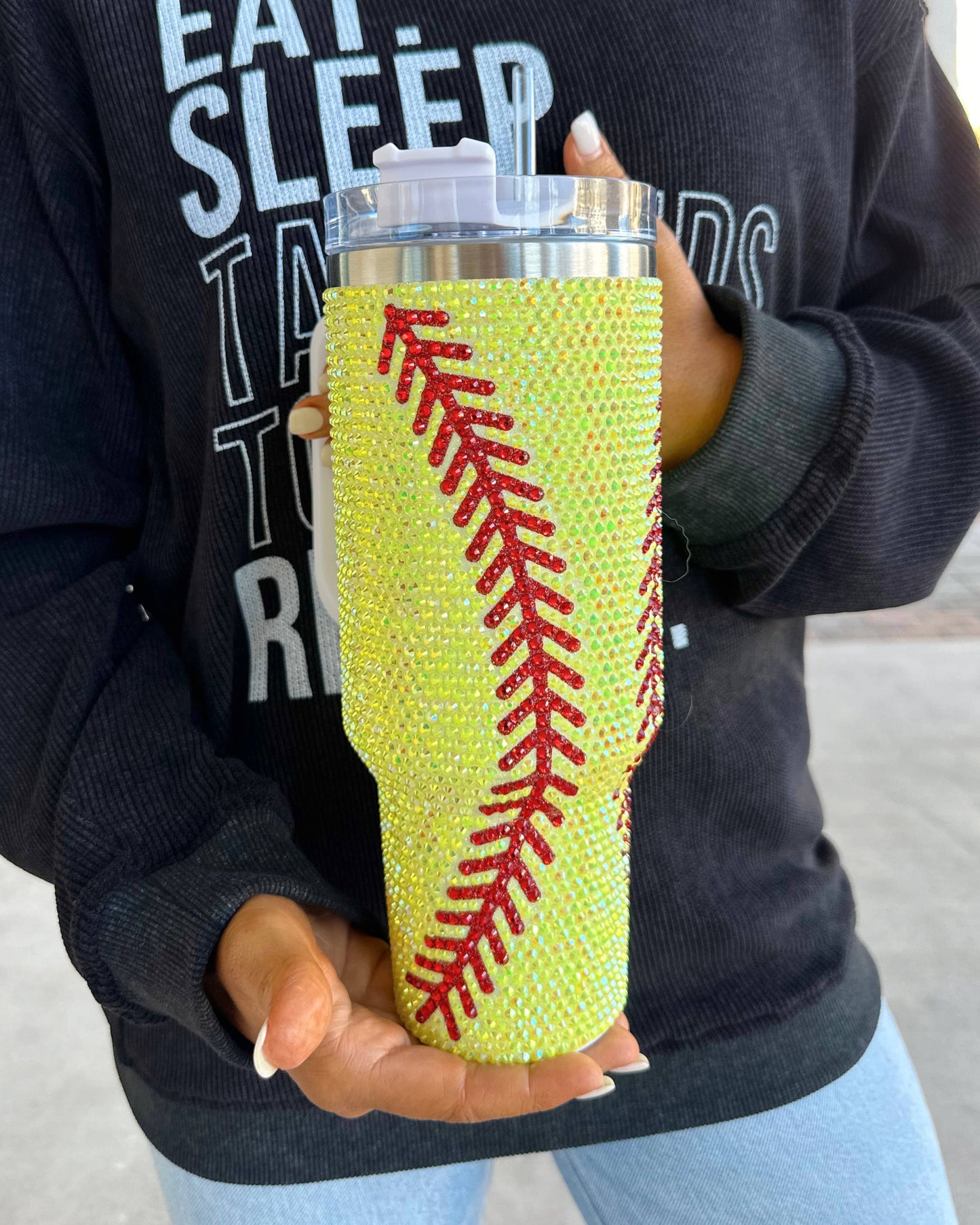 Softball 40 Oz. Tumbler